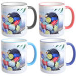 11oz Mug with Colored Accents - Full Color