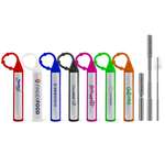 Expandable Stainless Steel Straw with Case
