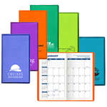 Translucent Vinyl Monthly Pocket Planner - 2020