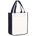OPP Laminated Non-Woven Sublimated Rounded Bottom Tote Bag