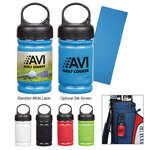 Cooling Towel in Carabiner Case