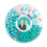 Small Shareable Acetate Container with Candy By Color Mix