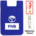 Silicone Cell Phone Sleeve with 3M Adhesive Backing