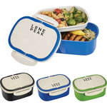 Plastic & Wheat Straw Lunch Box Container
