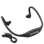 Active Wear Bluetooth Headphones Black