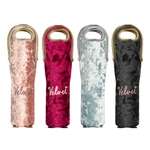 Velvet Neoprene Wine Tote - Single