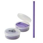 Reuse-It Silicone Straw in Round Case