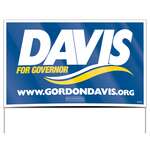 Poly Bag Yard Sign - 16" x 26" - Two Sides