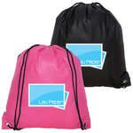 Two-Sided Non-Woven Drawstring Backpack