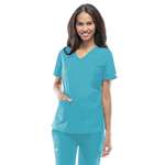 Cherokee Workwear Core Stretch Women's V-Neck Top