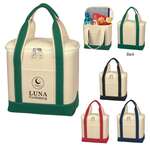 Small Cotton Canvas Cooler Bag
