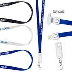 3 in 1 USB Charging Cable Lanyard