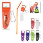 Pop and Sip Bottle Opener Straw Kit