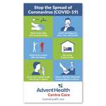 Stop Coronavirus Informational Magnet