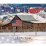 American Glory Stitched Wall Calendar