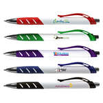 White Allure Grip Pen - Full Color Digital