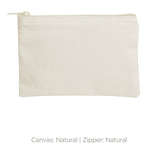 Poptart Pouch - Natural Canvas Pouch
