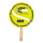 Circle Shaped Sandwiched Hand Fan - 8