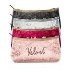 Large Canoe Velvet Neoprene Pouch