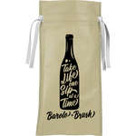 Ribbon Non-Woven Wine Tote