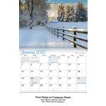 Scenes America Wall Calendar Stitched