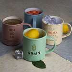 10 oz. Wheat Cup w/ Handle