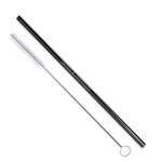 Stainless Steel Straw - Black, Blue, and Rainbow