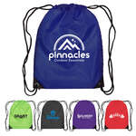 Broadway Drawstring Backpack 210D Polyester