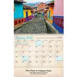 Let's Travel! Wall Calendar Spiral