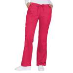 Cherokee Workwear Core Stretch Women's Mid-Rise Drawstring Pant