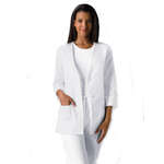 Cherokee Fashion Solids Women's 3/4-Sleeve Embroidered Jacket