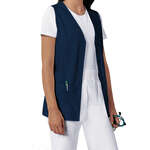 Cherokee Fashion Solids Women's Button-Front Vest