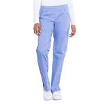 Cherokee Workwear Professionals Women's Mid-Rise Pull-On Pant