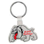 Bulldog Soft Plastic Key Chain
