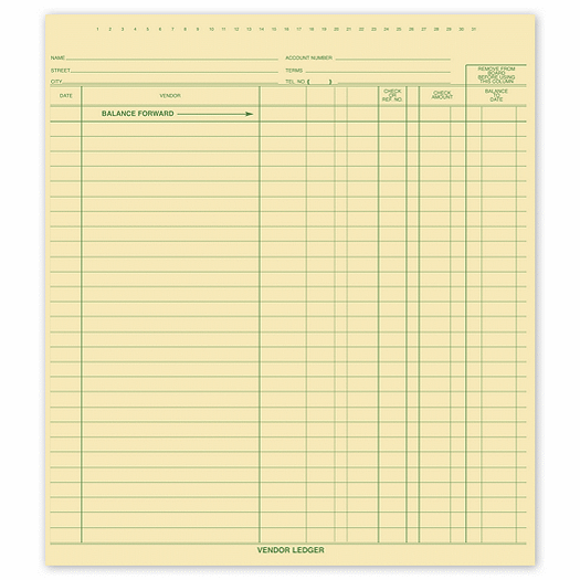 Vendor Ledger