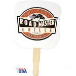 Hourglass Shaped Hand Fan