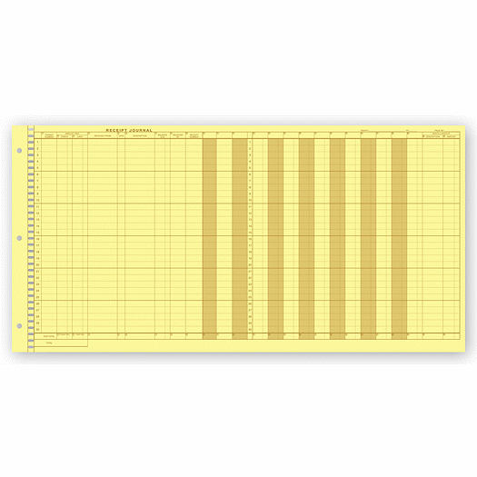 Receipt Journal