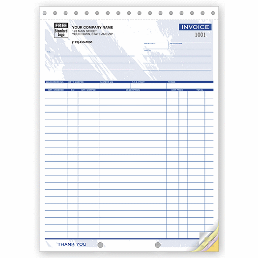 Shipping Invoices - Large