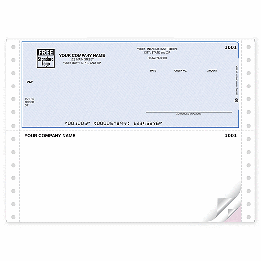 Continuous Top Multipurpose Check
