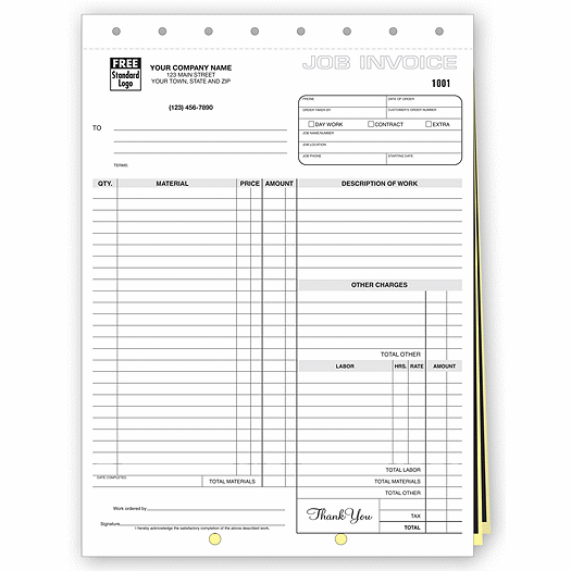 Work Orders, Carbon, Large Format