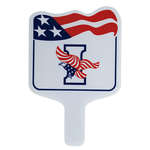 Patriotic Plastic Hand Fan
