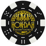 Clay Poker Chip - Dice Style - 2 Sided