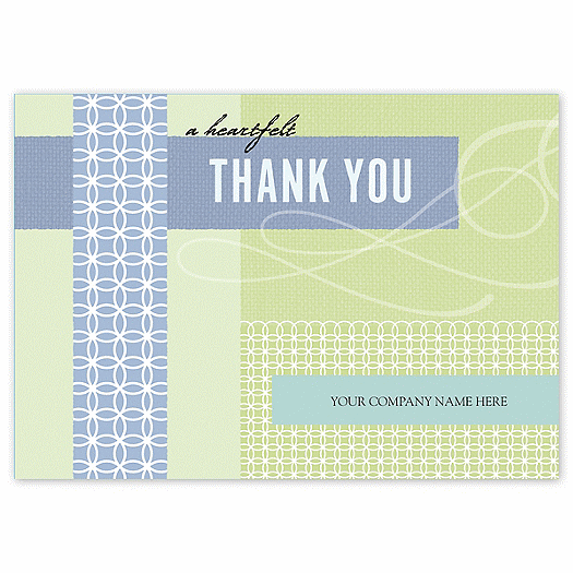 Retro Regards Thank You Cards
