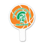 Round Plastic Hand Fan