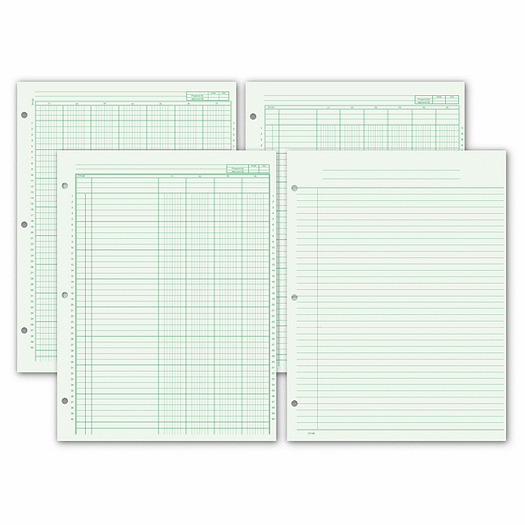 Ring Book Columnar Pads