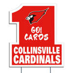 Big #1 Yard Sign 24