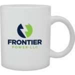 11 oz. White Ceramic Mug
