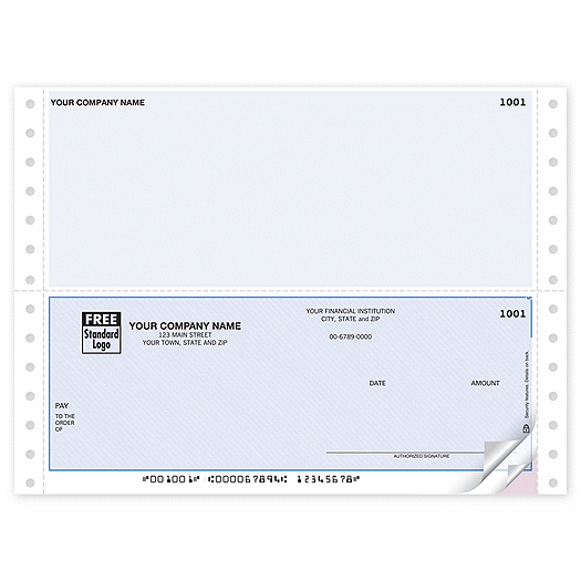 Continuous Bottom Multi Purpose Check
