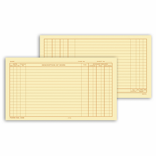 Dental Continuation Form for Folder-Style Records