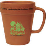 14 oz. Terra Cotta Flower Pot Mug